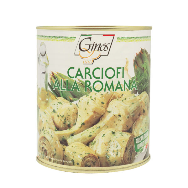 Carciofi alla Romana, Alcachofas a la romana