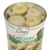 Carciofi alla Romana, Alcachofas a la romana