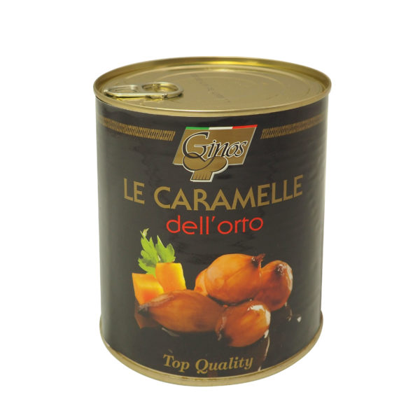 Le Caramelle dell'Orto, Perlas de cebolla a la crema de aceto balsámico de Módena