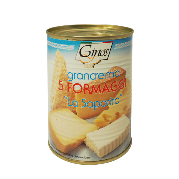 Grancrema 5 Formaggi "La Saporita", Crema de 5 quesos con Gorgonzola